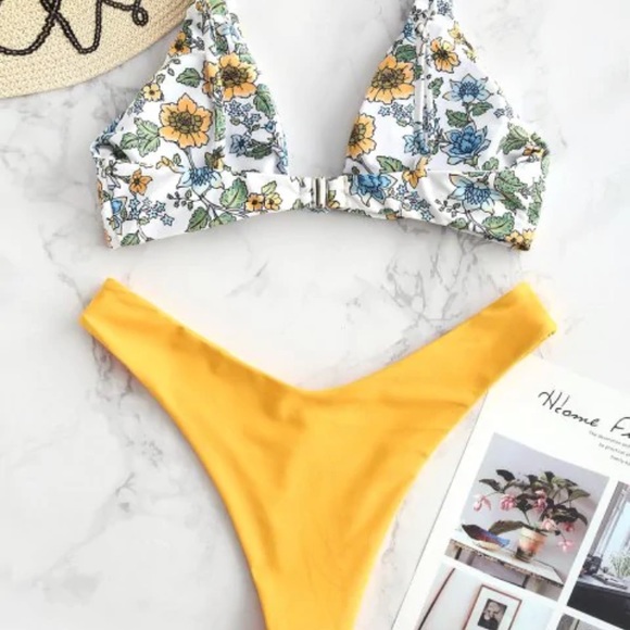 floral bikini - Picture 2 of 4